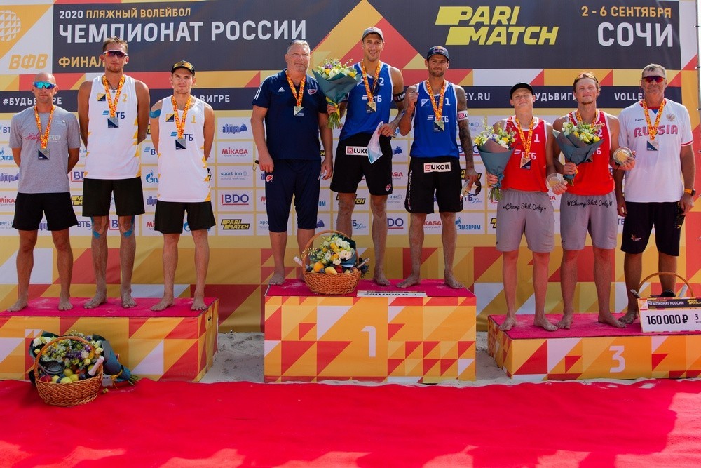 Stoaynovskiy and Krasilnikov topped the podium in Sochi