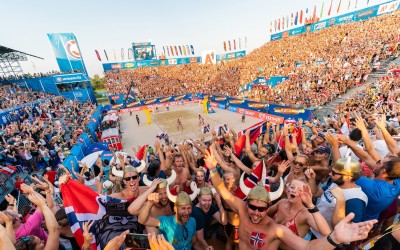 1. Wiener Beach-Volleyball Kinder Cup mit Finale beim Vienna Major